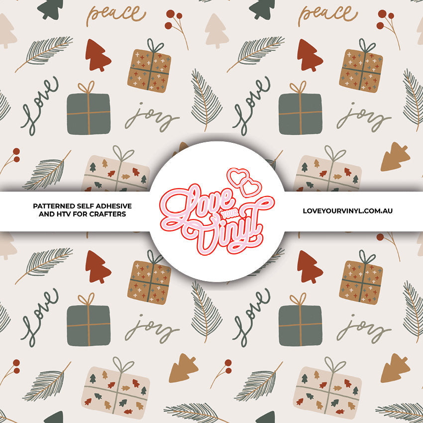 Box of Love Christmas Patterned Vinyl LYV_2746