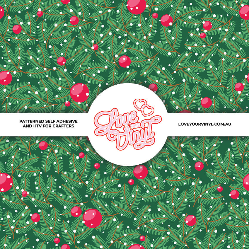 Christmas Tree Patterned Vinyl LYV_2880